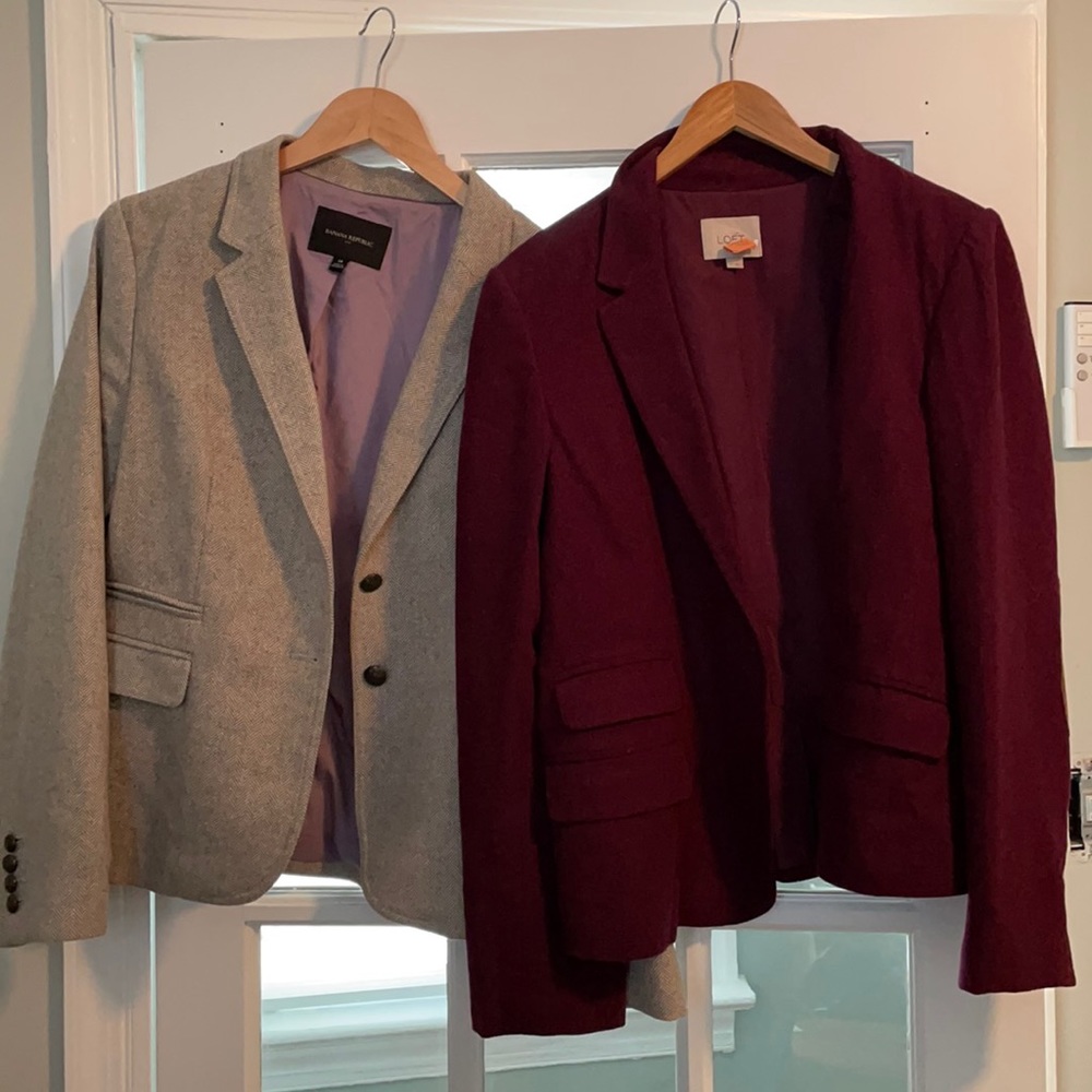 Two blazers